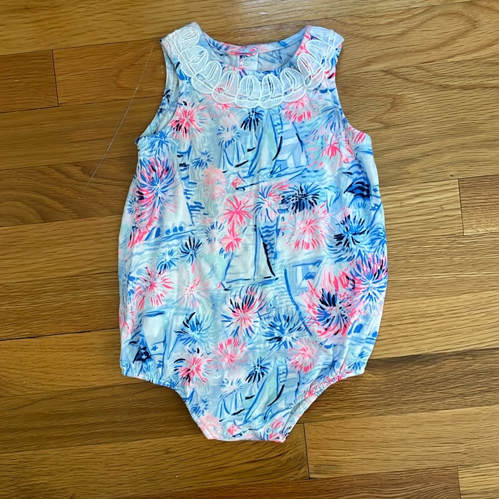 NWOT infant one piece Lilly Pulitzer